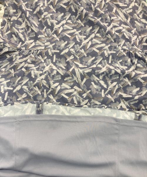 rienda（リエンダ）rienda (リエンダ) ギャザーデザインH/W AラインOP ブルー サイズ:Ｍ 未使用品の古着・服飾アイテム