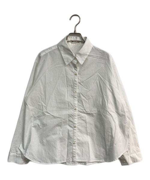 rito structure（リト ストラクチャー）rito structure (リト ストラクチャー) サイドスリットシャツ　077R22S016B ホワイト サイズ:2の古着・服飾アイテム