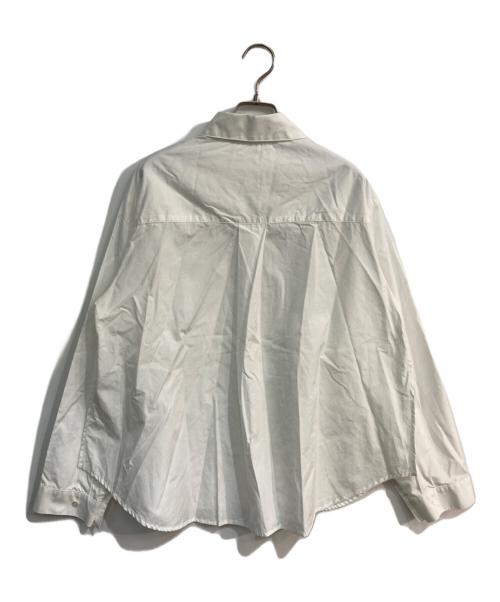 rito structure（リト ストラクチャー）rito structure (リト ストラクチャー) サイドスリットシャツ　077R22S016B ホワイト サイズ:2の古着・服飾アイテム