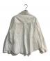 rito structure (リト ストラクチャー) サイドスリットシャツ　077R22S016B ホワイト サイズ:2：5000円
