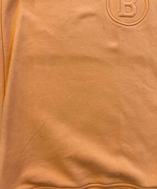 BALMAIN（バルマン）BALMAIN (バルマン) スウェットノースリーブワンピース オレンジ サイズ:Ｌの古着・服飾アイテム