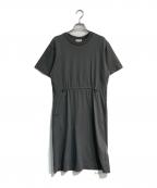 MONCLERモンクレール）の古着「ジャージーワンピース　I10938I00011」｜グレー