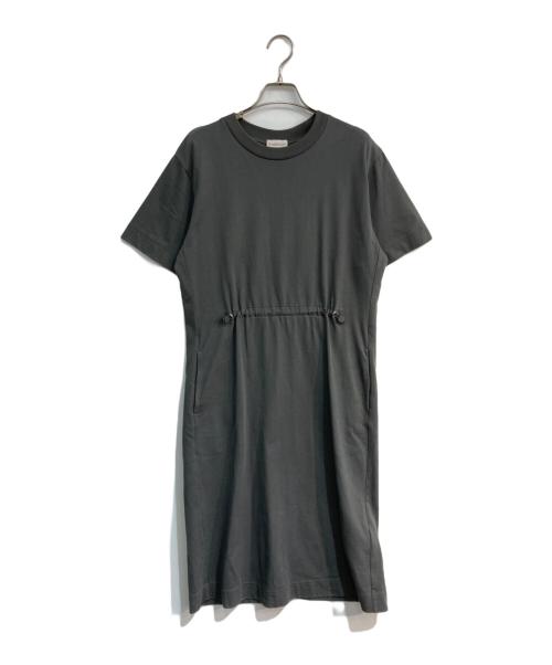 MONCLER（モンクレール）MONCLER (モンクレール) ジャージーワンピース　I10938I00011 グレー サイズ:XSの古着・服飾アイテム