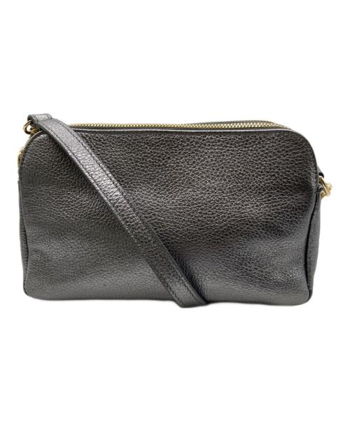 AULENTTI（オウレンティ）AULENTTI (オウレンティ) 3ルームスショルダー シルバーの古着・服飾アイテム