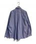 ROTOL (ロトル) BASIC SHIRTストライプシャツ　R11EM15ANX スカイブルー×ボルドー サイズ:3：8000円