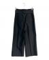 LANVIN COLLECTION (ランバンコレクション) センタープレスワイドパンツ　2015403 ブラック サイズ:40：7000円