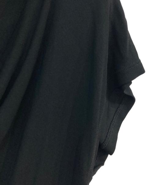 Salvatore Ferragamo（サルヴァトーレ フェラガモ）Salvatore Ferragamo (サルヴァトーレ フェラガモ) レーヨンノースリーブニット ブラック サイズ:38 未使用品の古着・服飾アイテム