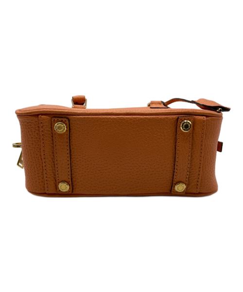 Accessoires De Mademoiselle（アクセソワ・ドゥ・マドモアゼル）Accessoires De Mademoiselle (アクセソワ・ドゥ・マドモアゼル) ハンドバッグ オレンジの古着・服飾アイテム