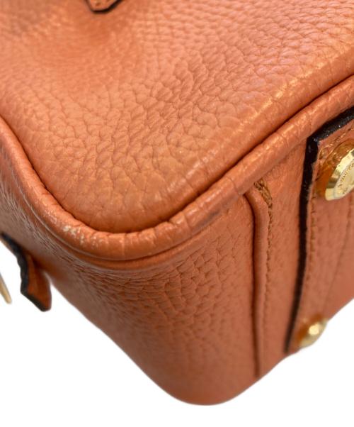 Accessoires De Mademoiselle（アクセソワ・ドゥ・マドモアゼル）Accessoires De Mademoiselle (アクセソワ・ドゥ・マドモアゼル) ハンドバッグ オレンジの古着・服飾アイテム