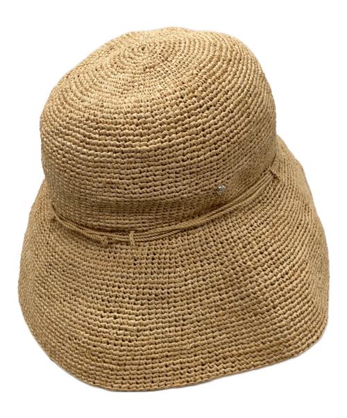 HELEN KAMINSKI（ヘレンカミンスキー）HELEN KAMINSKI (ヘレンカミンスキー) ラフィアハット ベージュの古着・服飾アイテム