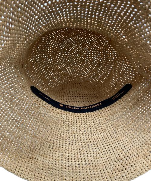HELEN KAMINSKI（ヘレンカミンスキー）HELEN KAMINSKI (ヘレンカミンスキー) ラフィアハット ベージュの古着・服飾アイテム