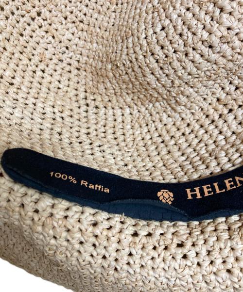 HELEN KAMINSKI（ヘレンカミンスキー）HELEN KAMINSKI (ヘレンカミンスキー) ラフィアハット ベージュの古着・服飾アイテム