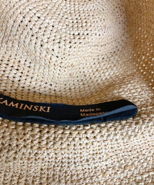 HELEN KAMINSKI（ヘレンカミンスキー）HELEN KAMINSKI (ヘレンカミンスキー) ラフィアハット ベージュの古着・服飾アイテム