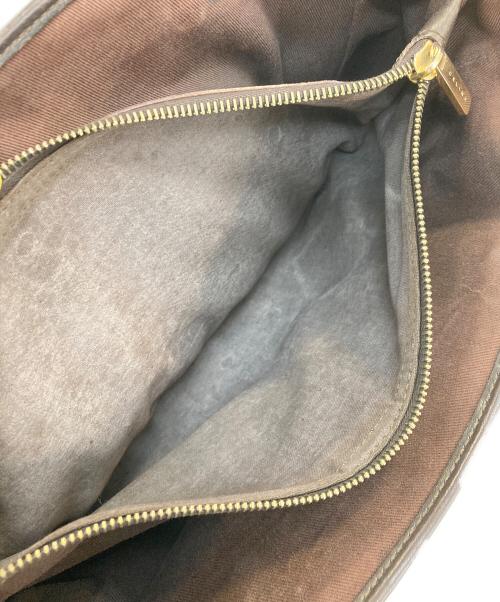 CELINE（セリーヌ）CELINE (セリーヌ) Cマカダム スウェードブギーバッグ ブラウンの古着・服飾アイテム