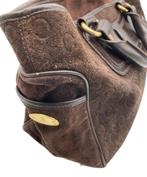 CELINE（セリーヌ）CELINE (セリーヌ) Cマカダム スウェードブギーバッグ ブラウンの古着・服飾アイテム