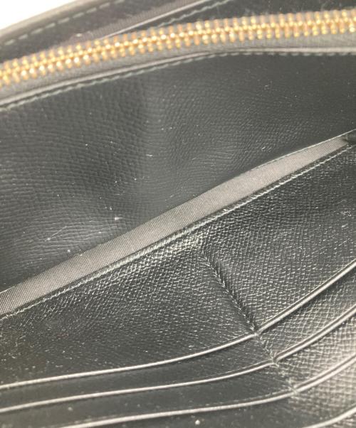 Salvatore Ferragamo（サルヴァトーレ フェラガモ）Salvatore Ferragamo (サルヴァトーレ フェラガモ) ガンチーニ金具長財布 ブラックの古着・服飾アイテム