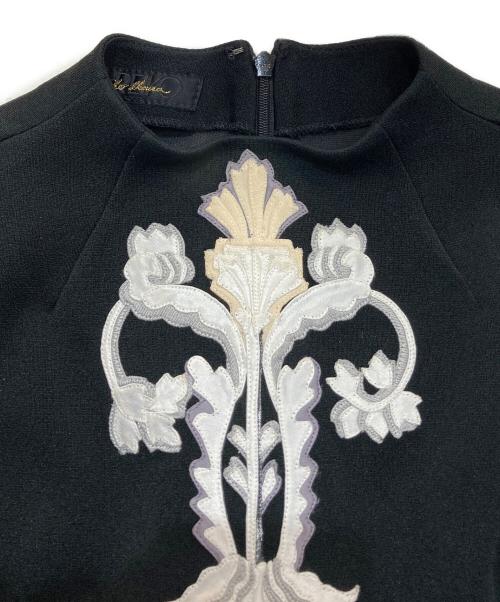 ms reiko（ミズレイコ）ms reiko (ミズレイコ) ノースリーブワンピース ブラック サイズ:6の古着・服飾アイテム