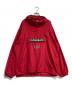 NAPAPIJRI（ナパピリ）の古着「アノラックパーカー	90‘S」｜レッド