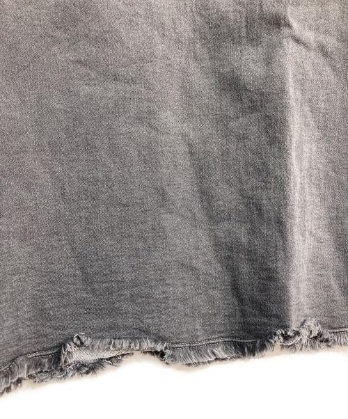 MM6 Maison Margiela（エムエムシックスメゾンマルジェラ）MM6 Maison Margiela (エムエムシックスメゾンマルジェラ) Cutoff Denim Top　S52NC0054 グレー サイズ:38の古着・服飾アイテム