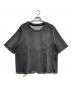 MM6 Maison Margiela（エムエムシックスメゾンマルジェラ）の古着「Cutoff Denim Top　S52NC0054」｜グレー