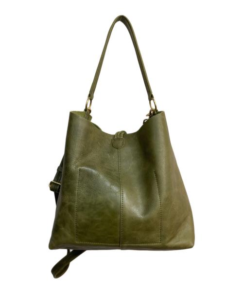 kissora（キソラ）Kissora (キソラ) 2WAYレザーバッグ グリーンの古着・服飾アイテム