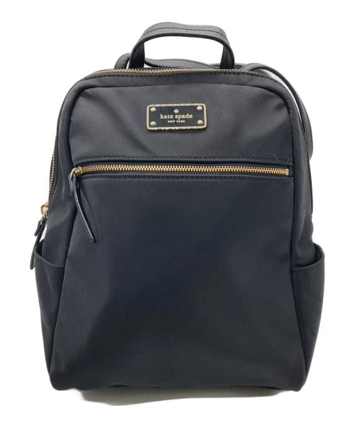 Kate Spade（ケイトスペード）Kate Spade (ケイトスペード) ナイロンリュック ブラックの古着・服飾アイテム