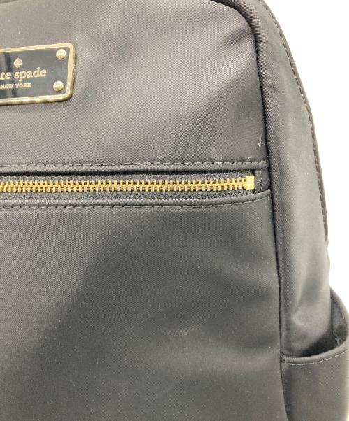 Kate Spade（ケイトスペード）Kate Spade (ケイトスペード) ナイロンリュック ブラックの古着・服飾アイテム