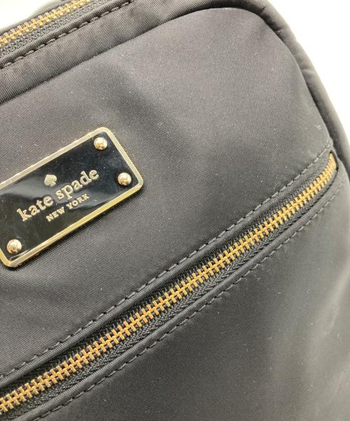 Kate Spade（ケイトスペード）Kate Spade (ケイトスペード) ナイロンリュック ブラックの古着・服飾アイテム