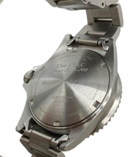 THE STAC（ザ・スタック）THE STAC (ザ・スタック) リストウォッチ グリーンの古着・服飾アイテム