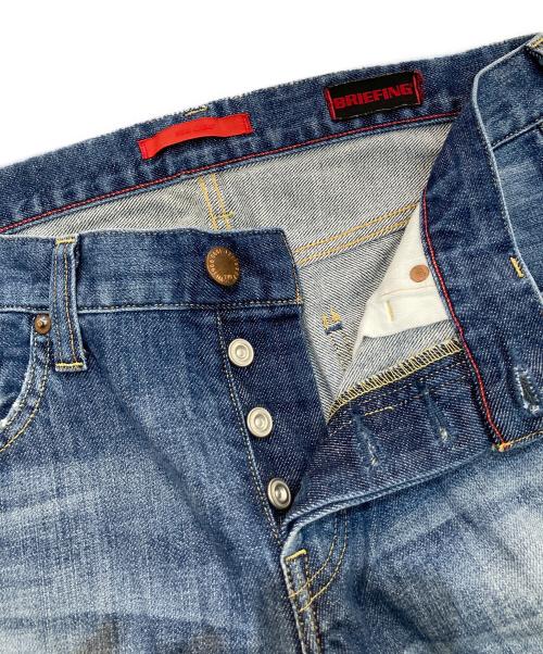 RED CARD（レッドカード）RED CARD (レッドカード) BRIEFING (ブリーフィング) ダメージ加工デニムパンツ　BR26878U インディゴ サイズ:31の古着・服飾アイテム