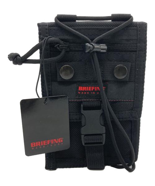 BRIEFING（ブリーフィング）BRIEFING (ブリーフィング) ショルダーポーチ ブラックの古着・服飾アイテム