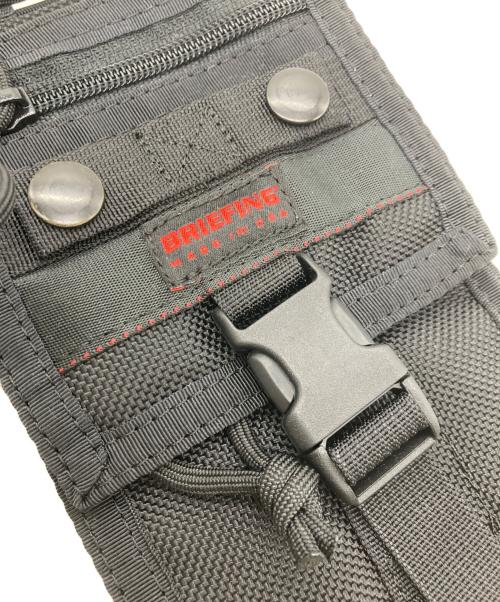 BRIEFING（ブリーフィング）BRIEFING (ブリーフィング) ショルダーポーチ ブラックの古着・服飾アイテム