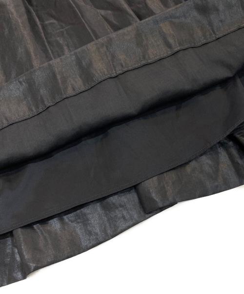 LOUNIE（ルーニー）LOUNIE (ルーニー) タックフレアスカート　12213230 ブラック サイズ:38の古着・服飾アイテム