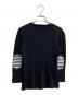 BORDERS AT BALCONY (ボーダーズアットバルコニー) LONG SLEEVES TEE　BD1921-2B-09 ブラック サイズ:36：4500円