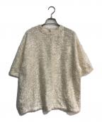 heliopoleエリオポール）の古着「JACQUARD TEE BLOUSE　24003015037HN」｜アイボリー