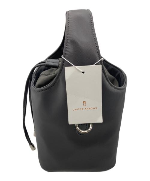 UNITED ARROWS（ユナイテッドアローズ）UNITED ARROWS (ユナイテッドアローズ) NYLON MINI 2WAY BAG グレー 未使用品の古着・服飾アイテム