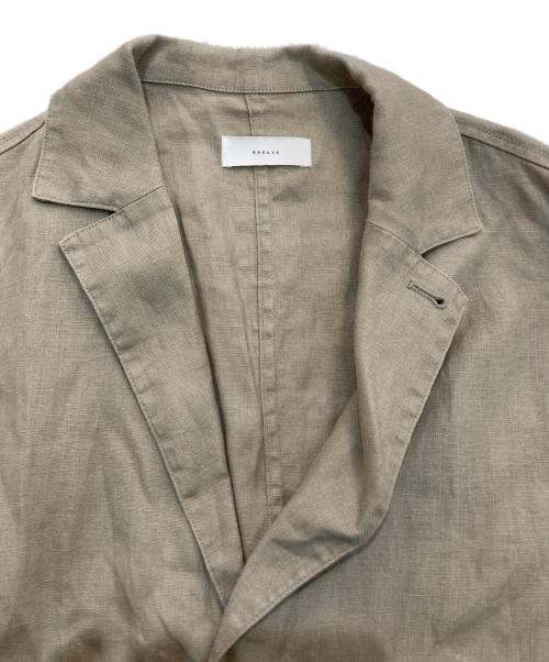 かぐれ（カグレ）かぐれ (カグレ) リネンジャケット　GA44-24M007 ベージュ サイズ:Freeの古着・服飾アイテム