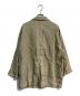 かぐれ (カグレ) リネンジャケット　GA44-24M007 ベージュ サイズ:Free：4000円