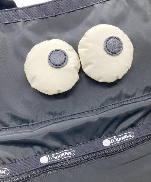 LeSportsac（レスポートサック）LeSportsac (レスポートサック) ANYA HINDMARCH (アニヤハインドマーチ) ナイロントートバッグ ブラックの古着・服飾アイテム