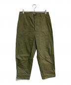 Sewing Chop O'allsソーイングチョップオールズ）の古着「UTILITY TROUSERS　SC233P04」｜グリーン