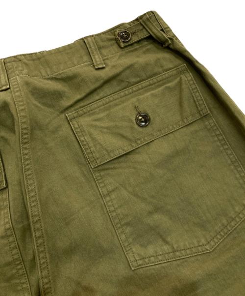 Sewing Chop O'alls（ソーイングチョップオールズ）Sewing Chop O'alls (ソーイングチョップオールズ) UTILITY TROUSERS　SC233P04 グリーン サイズ:W34の古着・服飾アイテム