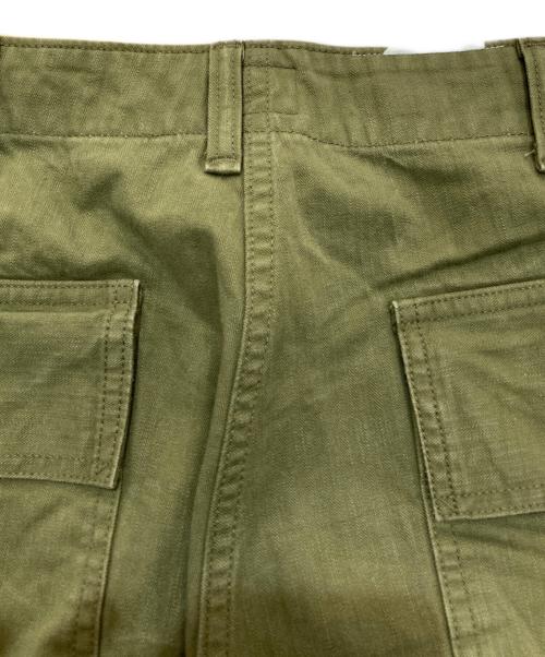 Sewing Chop O'alls（ソーイングチョップオールズ）Sewing Chop O'alls (ソーイングチョップオールズ) UTILITY TROUSERS　SC233P04 グリーン サイズ:W34の古着・服飾アイテム