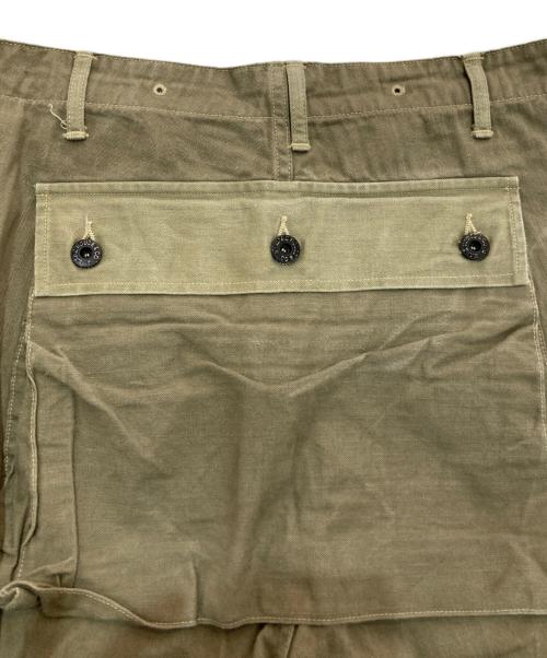 WAREHOUSE（ウエアハウス）WAREHOUSE (ウエアハウス) 1097 USMC HERRINGBONE MONKEY PANTS カーキ サイズ:36の古着・服飾アイテム