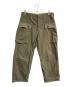 WAREHOUSE（ウエアハウス）の古着「1097 USMC HERRINGBONE MONKEY PANTS」｜カーキ
