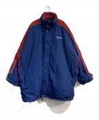 BALENCIAGAバレンシアガ）の古着「Padded Lining Windbreaker　18SS 　508500 TXD12」｜レッド×ネイビー