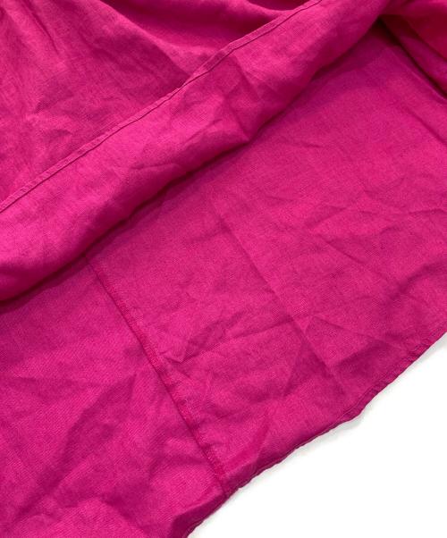 parigot（パリゴ）parigot (パリゴ) リネンノースリーブワンピース　PVM-0605-21ES-JAJ ピンク サイズ:Freeの古着・服飾アイテム