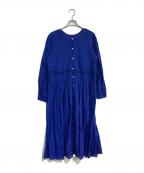 JOURNAL STANDARD relumeジャーナルスタンダード レリューム）の古着「コットンボイルクリンクルシャーリングワンピース　24040462100010」｜ブルー