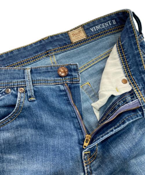YANUK（ヤヌーク）YANUK (ヤヌーク) Really Light スリムテーパード VINCENTⅡ　57241201 インディゴ サイズ:28の古着・服飾アイテム