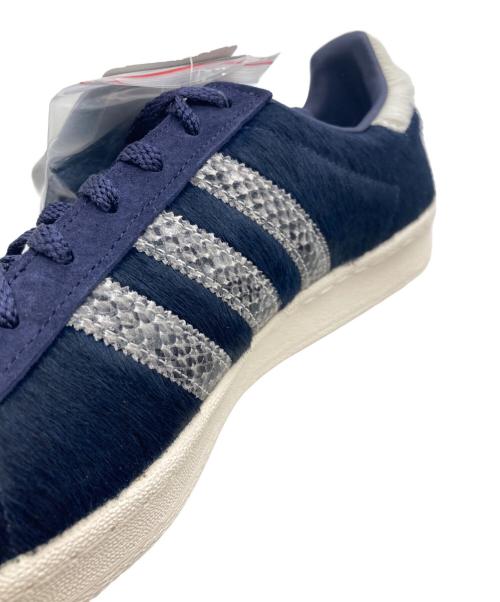 adidas（アディダス）adidas (アディダス) ZOZO (ゾゾ) CAMPUS 80s(キャンパス80s) ネイビー サイズ:US9 未使用品の古着・服飾アイテム