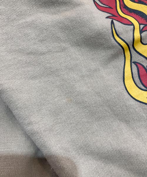 COOTIE PRODUCTIONS（クーティープロダクツ）COOTIE PRODUCTIONS (クーティープロダクツ) プリントプルオーバーパーカー ベージュ サイズ:Lの古着・服飾アイテム